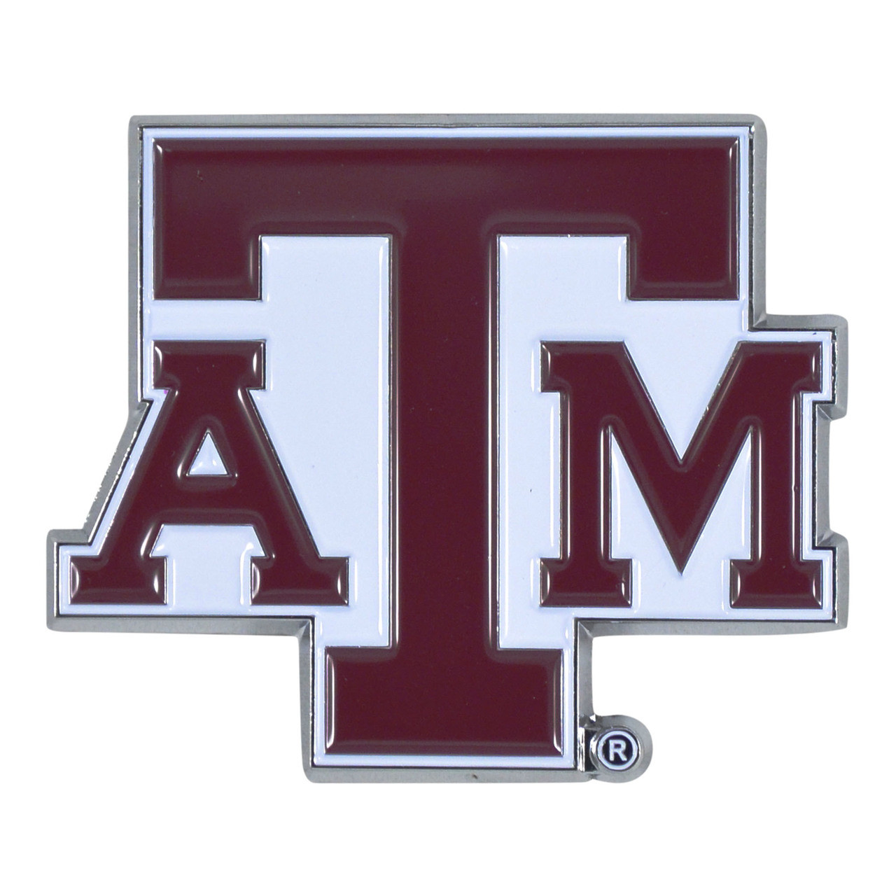 Texas A&M Color Metal Emblem - Dragon Sports