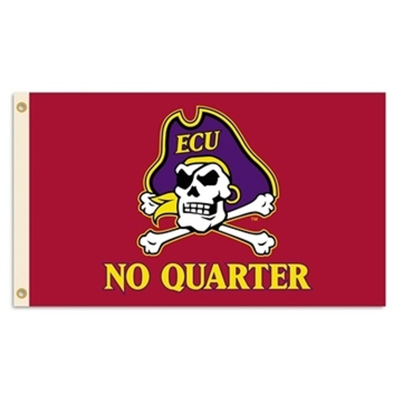 ECU East Carolina Pirates 3 Ft X 5 Ft Flag No Quarter Dragon Sports