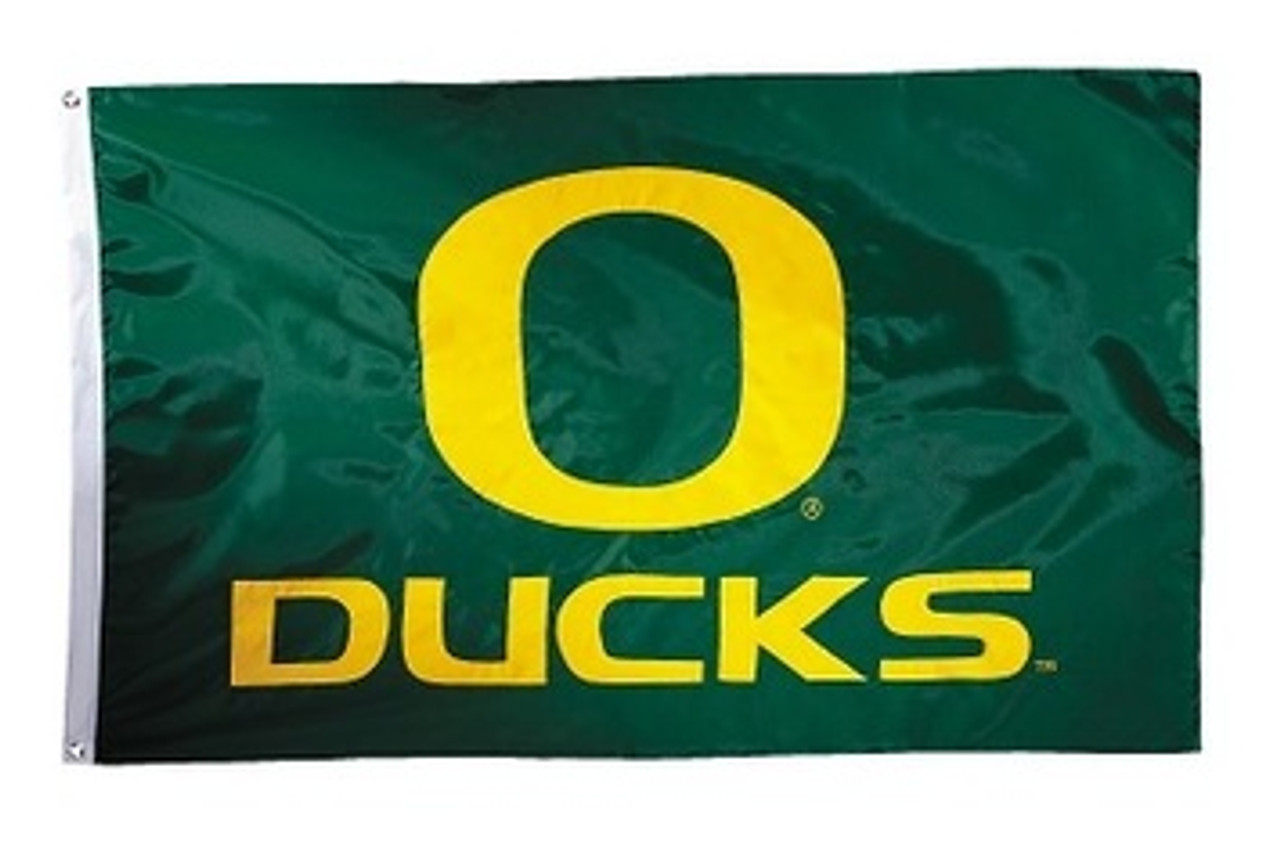 Oregon Ducks 2 sided Applique Premium Flag - Dragon Sports