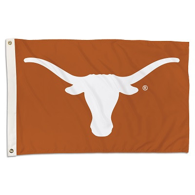 University Of Texas Gartenflagge – Longhorns Design, Doppelseitig, 100% Polyester