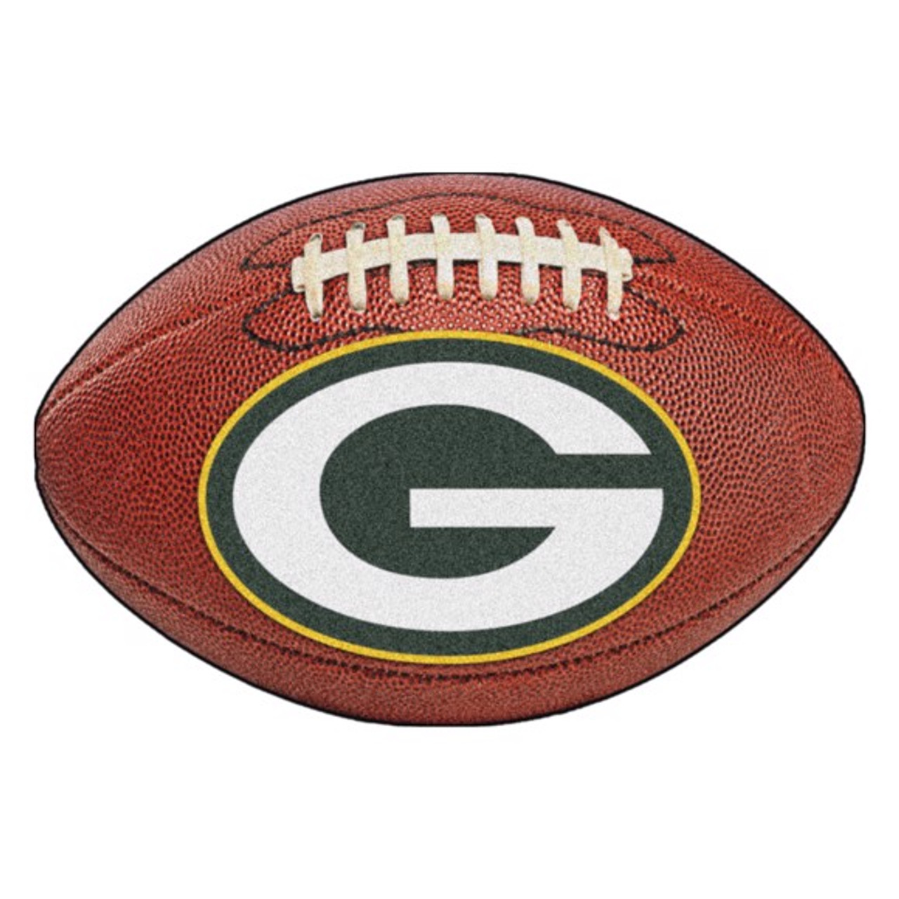 Green Bay Packers Logo Football Mat Dragon Sports