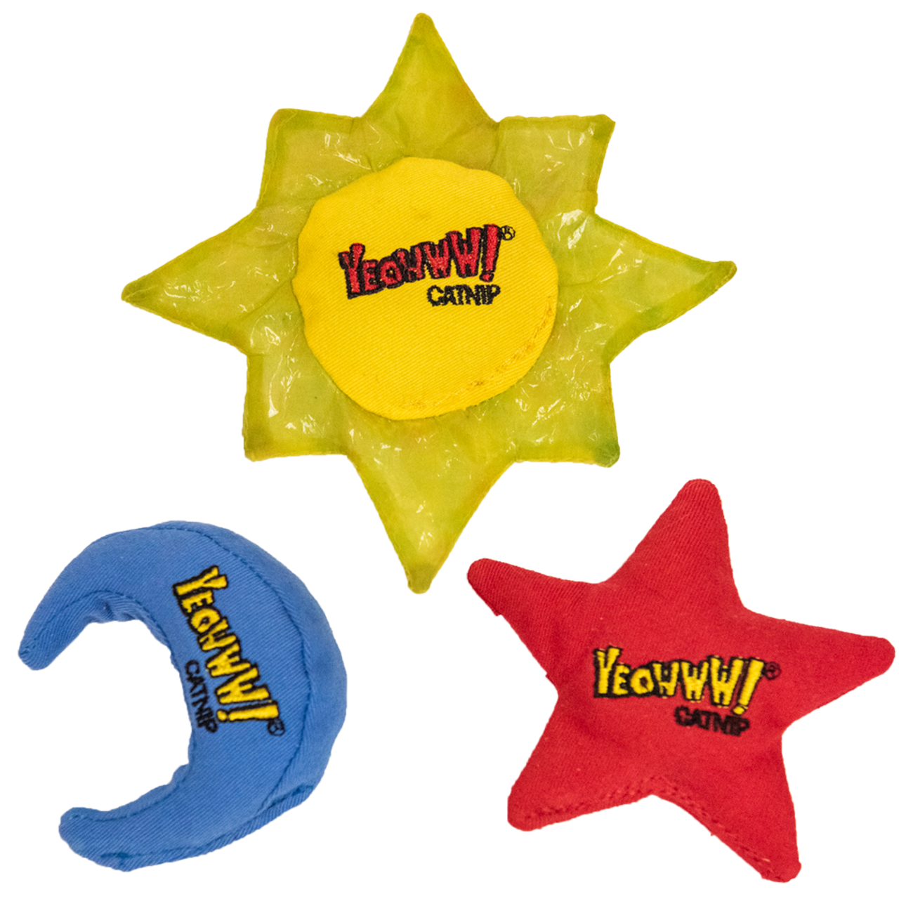 Cat Toy Sun Moon Stars Catnip Toys Dragon Sports