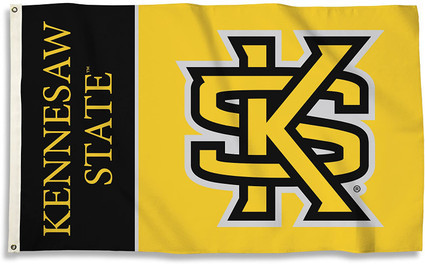 Kennesaw State Owls NCAA Logo Flag Dragon Sports