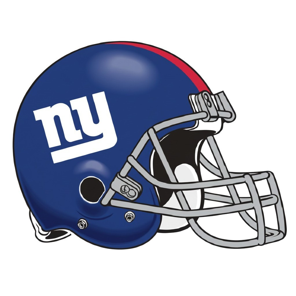 football 5 inch helmet Schutt Youth Vengeance A11 2.0 strong and light outer New York Giants NFL 5"