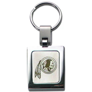 Washington Commanders NFL Laser Etched Key Chain - Square - Dragon Sports
