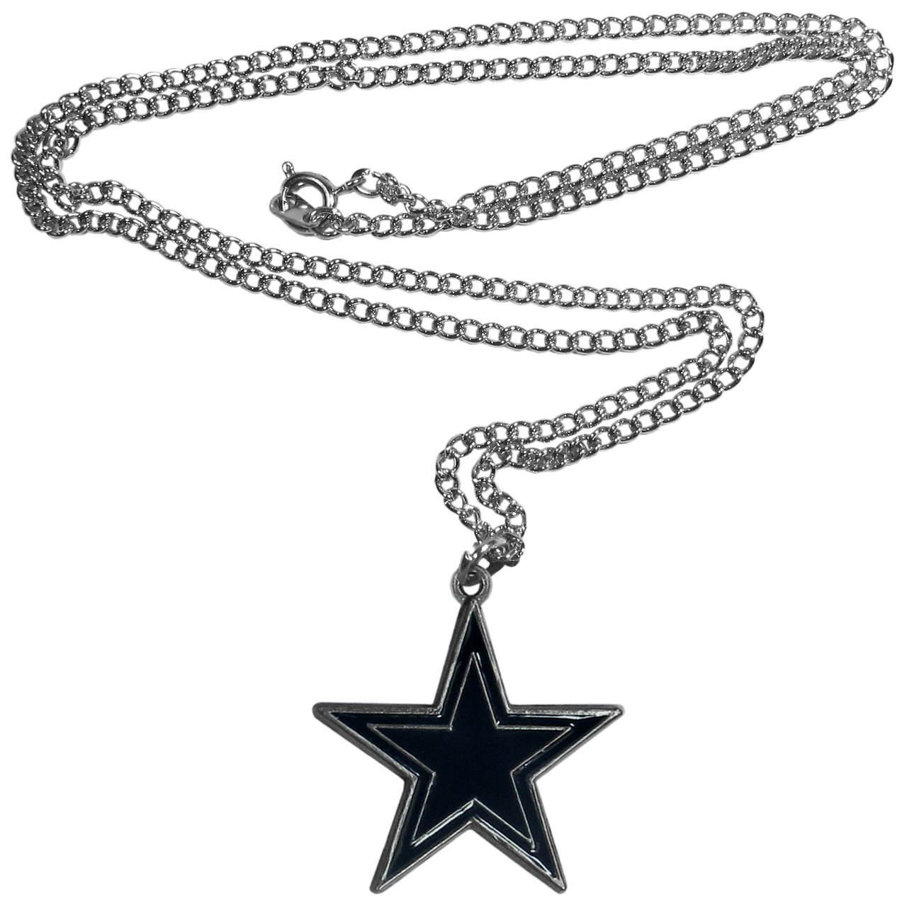 Amazon.com : Aminco NFL Dallas Cowboys Team Fan Chain, Silver : Sports &  Outdoors