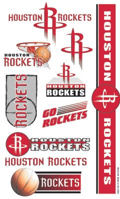 Houston Rockets NBA Temporary Tattoos Dragon Sports