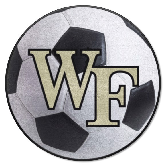 Wake Forest Demon Deacons NCAA Soccer Ball Mat Dragon Sports