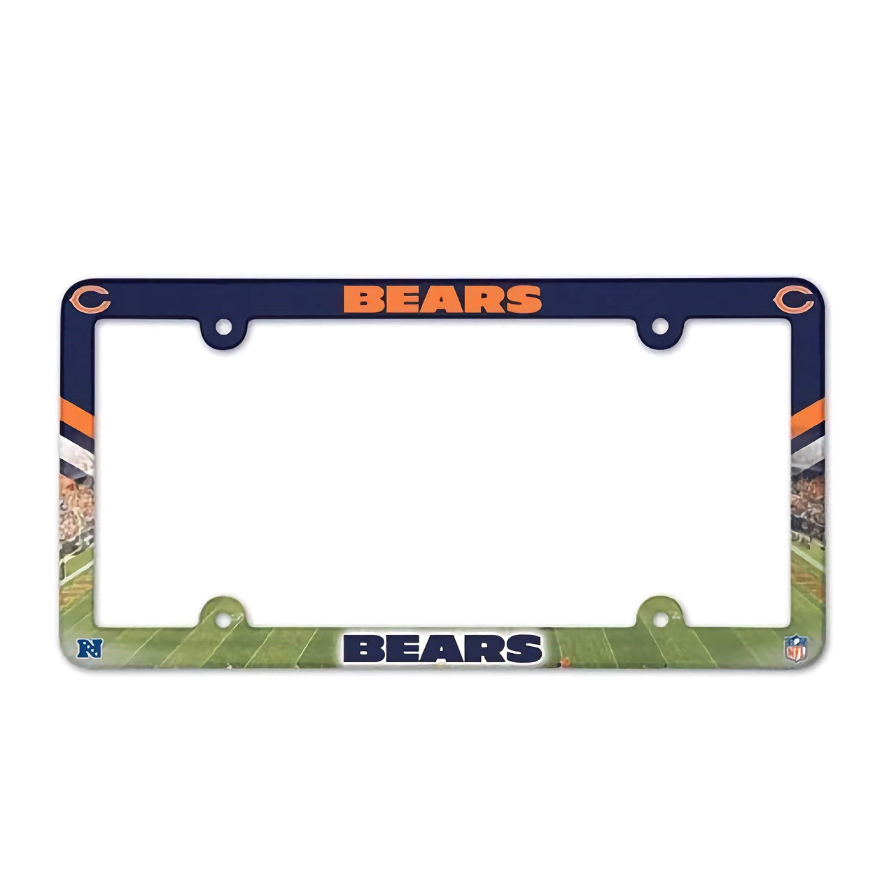 Chicago Bears License Plate Frame Wallpaper For Iphone