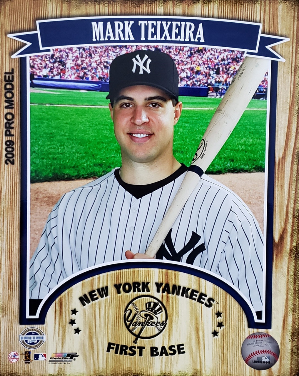 New York Yankees - Mark Teixeira MLB Baseball Card Photo - 8 x 10 -  Dragon Sports