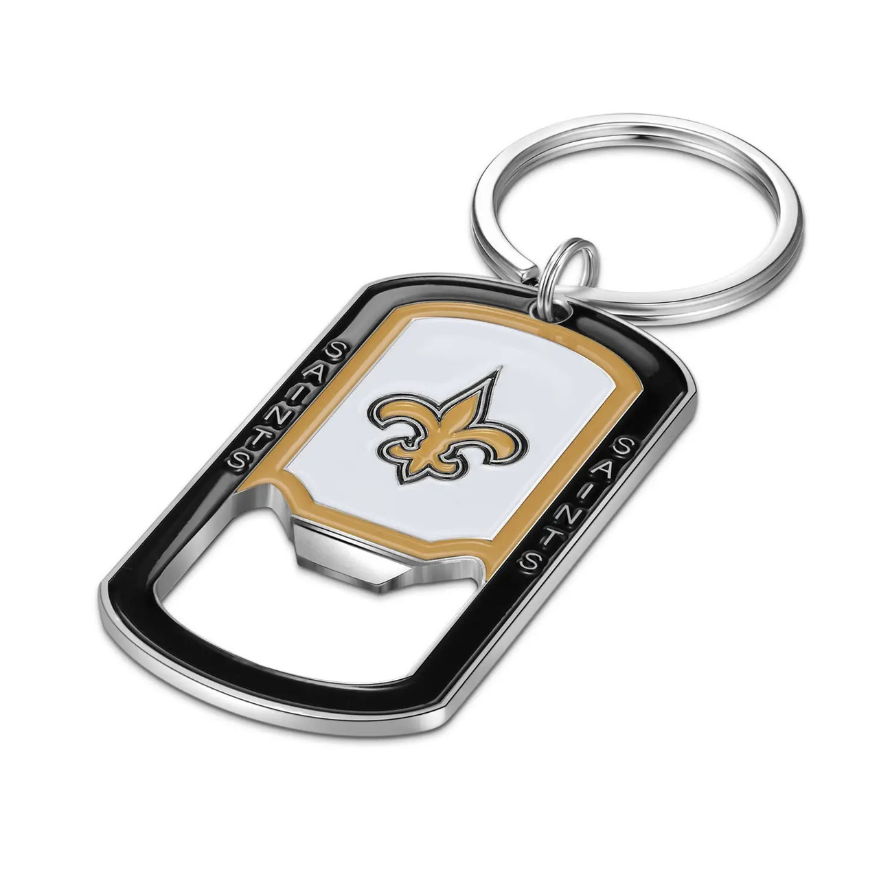 Simran Key Chains Team - New Orleans Saints Bottle Opener Key Chain
