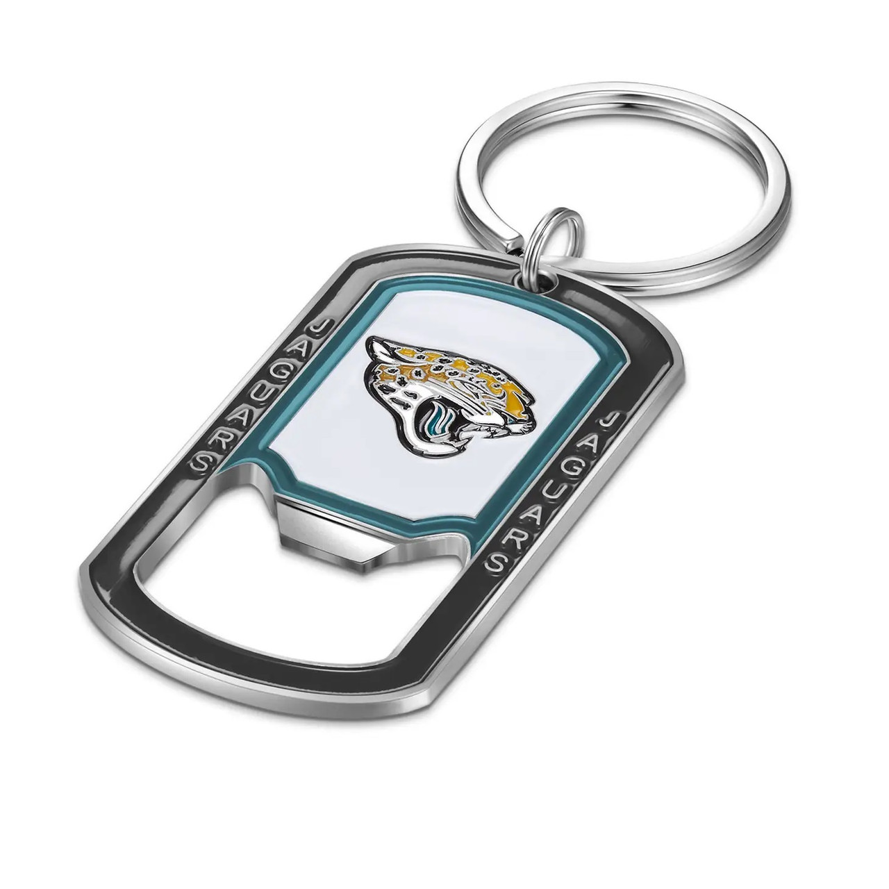 Jacksonville Jaguars NFL Stainless Steel Tag Key Chain - Dragon Sports