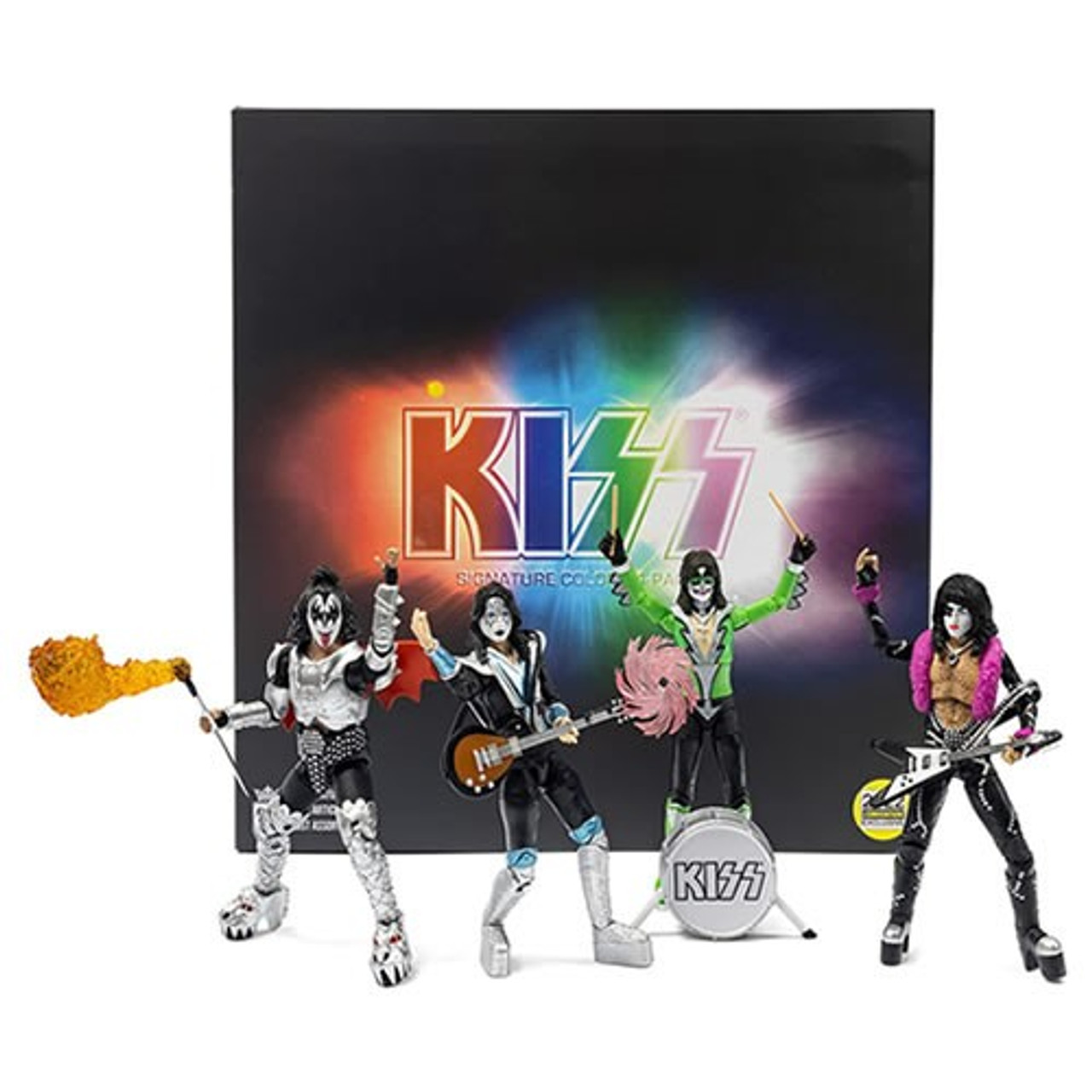 KISS Action Figures - Signature Colors - Demon, Starchild
