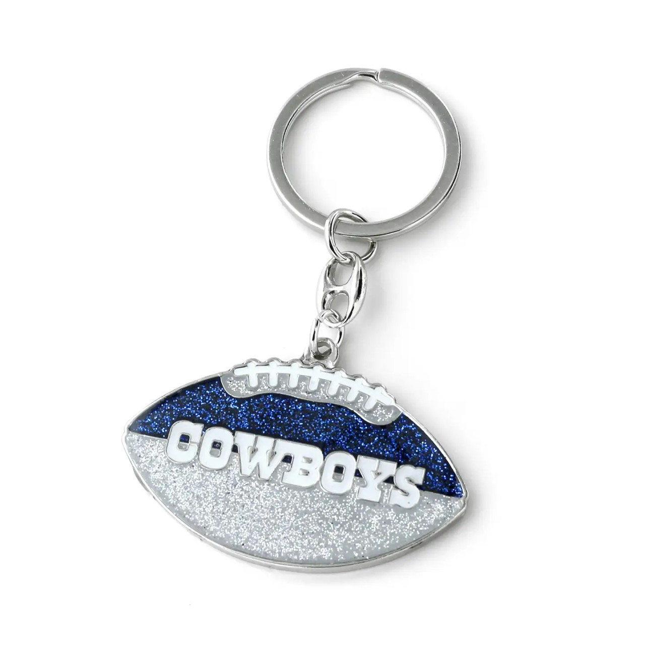 Dallas Cowboys NFL Glitter Key Chain