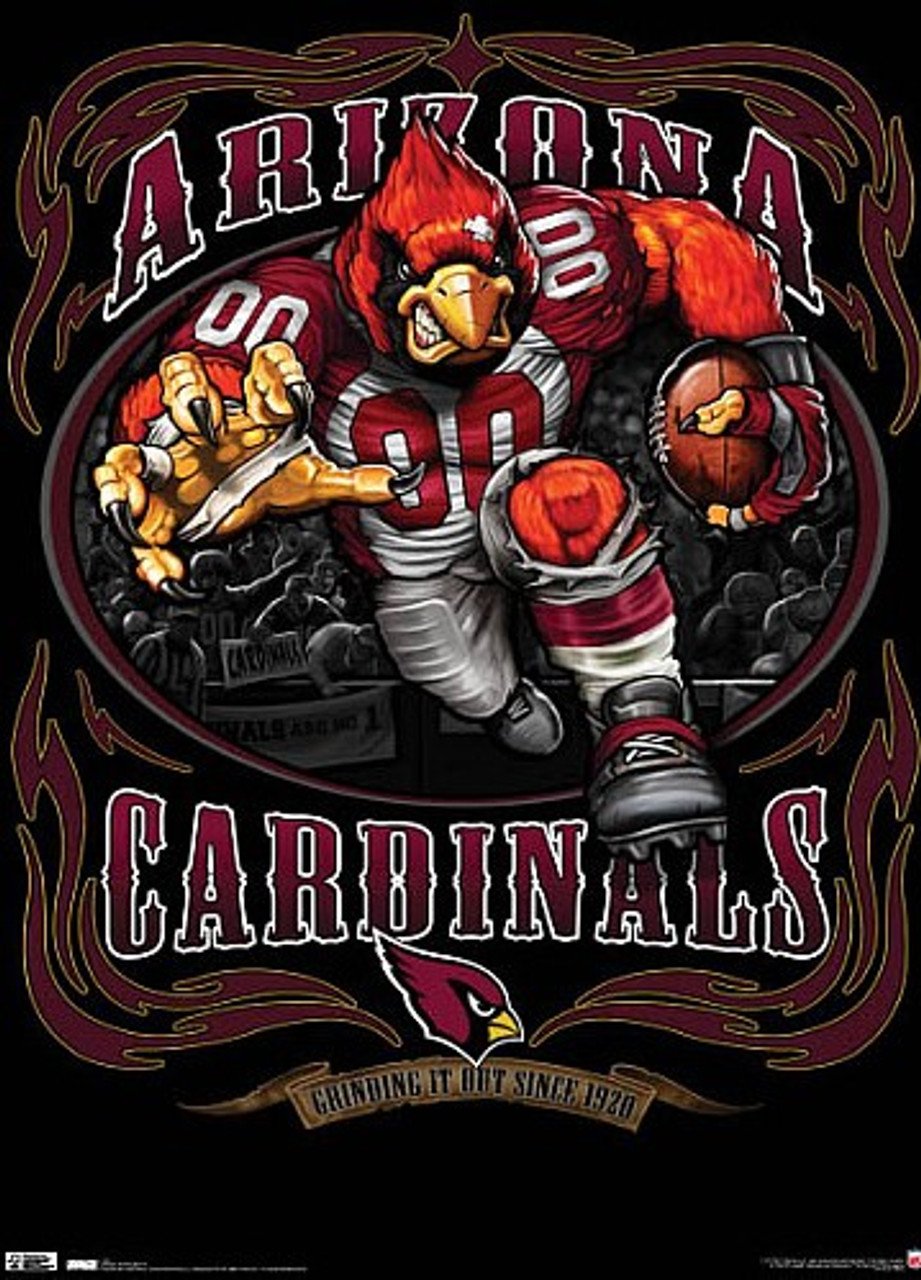 Arizona Cardinals NFL Monster Running Back Poster - Dragon Sports