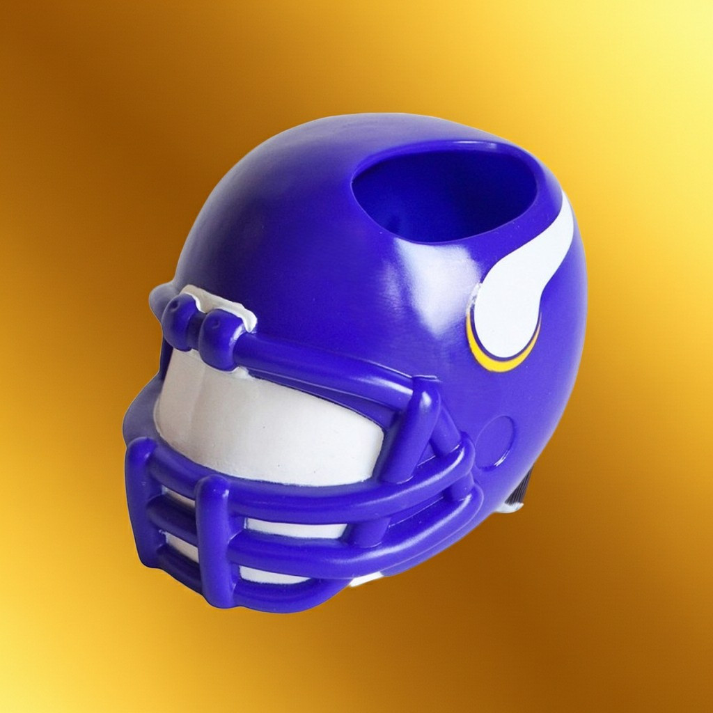 Minnesota Vikings NFL Helmet Toothbrush Holder – Team Colors & Logo ...
