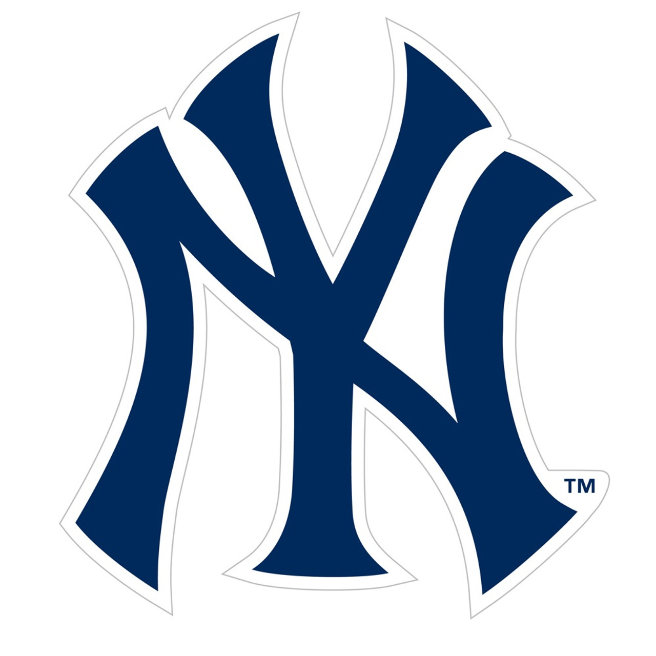 NEW YORK YANKEES MLB BASEBALL 8.75 SCRIPT TEAM LOGO PATCH