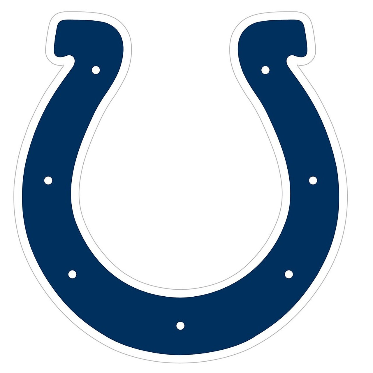 colts horseshoe stencil