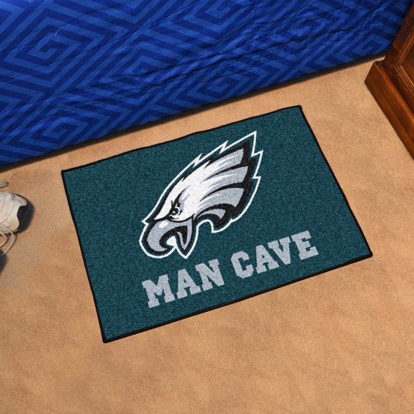 Philadelphia Eagles Man Cave Mat Dragon Sports