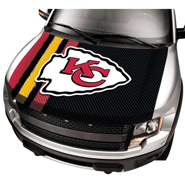 Kansas City Chiefs NFL Automobile Hood Cover - Dragon Sports