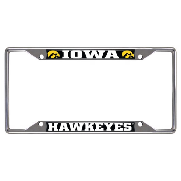 Iowa Hawkeyes License Plate Frame Dragon Sports