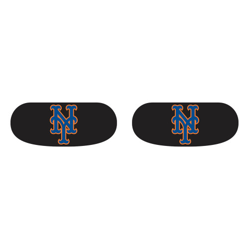 New York Mets Fan Eye Black Stickers (6-Count) - MLB Baseball Vinyl Face Strips