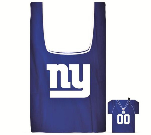 New York Giants NFL Jersey Shopping Bag Tote