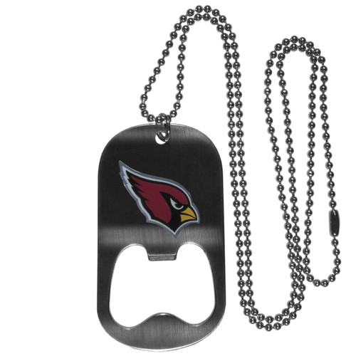 Arizona Cardinals NFL Bottle Opener Tag Necklace