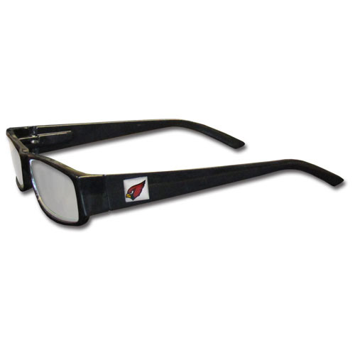 Arizona Cardinals Black Reading Glasses +2.25