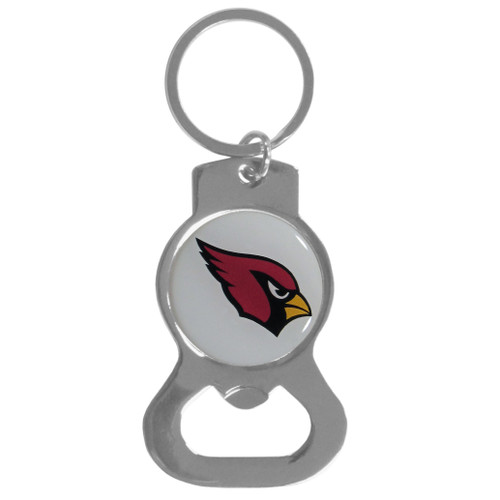 Arizona Cardinals NFL White Bottle Opener Key Chain Arizona Cardinals NFL White Bottle Opener Key Chain