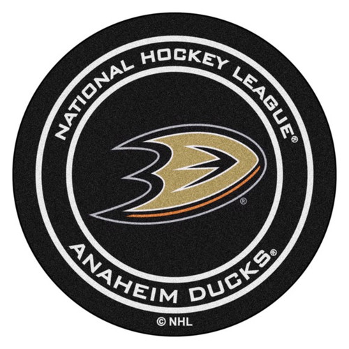 Anaheim Ducks Hockey Puck Mat