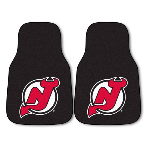 New Jersey Devils 2-piece Carpet Car Mat Set