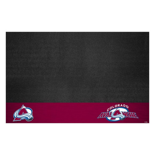 Colorado Avalanche Grill Mat