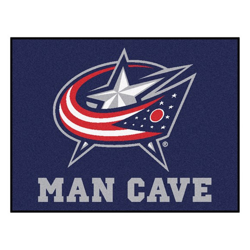 Columbus Blue Jackets Man Cave All Star Mat