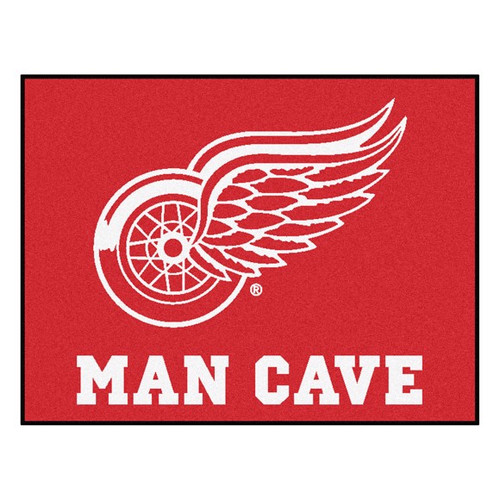 Detroit Red Wings Man Cave All Star Mat