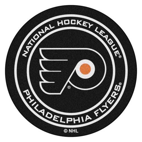 Philadelphia Flyers Hockey Puck Mat