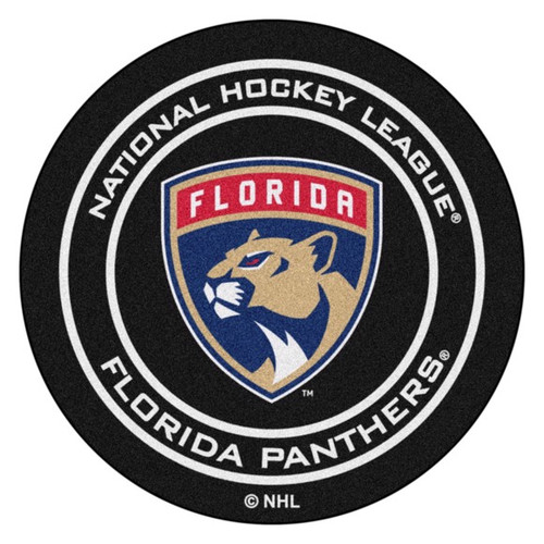 Florida Panthers NHL Hockey Puck Mat