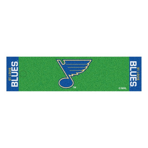 St Louis Blues Golf Putting Green Mat