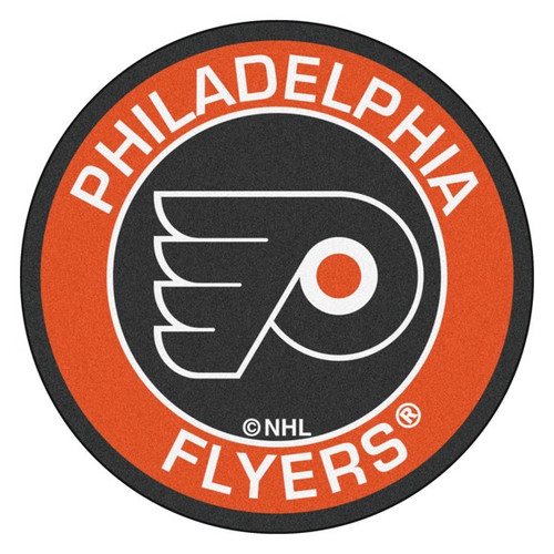 Philadelphia Flyers NHL Round Mat