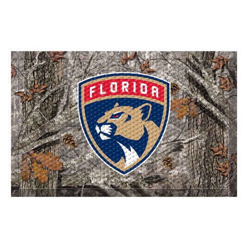 Florida Panthers NHL Camo Scraper Mat