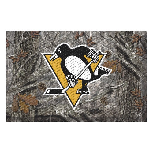 Pittsburgh Penguins Scraper Mat - Camo