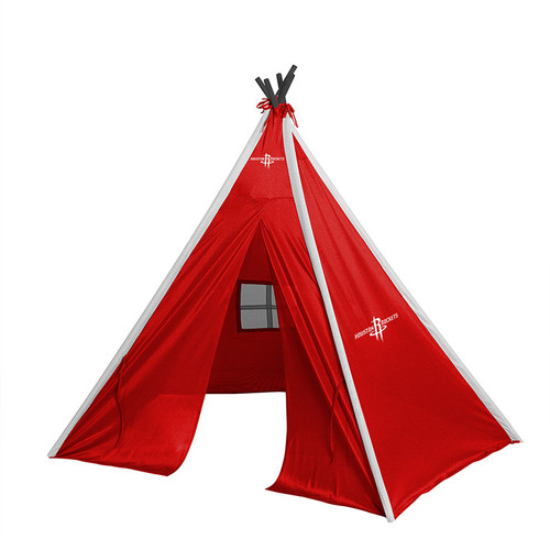 Houston Rockets NBA Red & White Teepee Play Tent