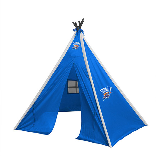 Oklahoma City Thunder Blue & White Teepee Play Tent