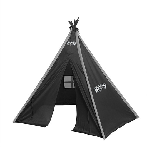 San Antonio Spurs NBA Black & Silver Teepee Play Tent