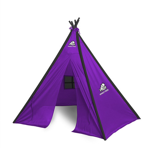 TCU Horned Frogs NCAA Teepee Play Tent – 75" x 72" Kids Fan Tent with Team Colors & Logos