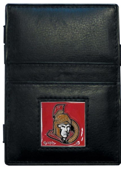 Ottawa Senators NHL Leather Jacob's Ladder Wallet Ottawa Senators NHL Leather Jacob's Ladder Wallet