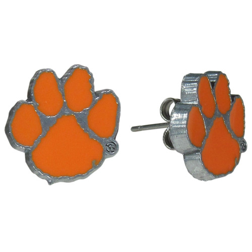 Clemson Tigers Stud Earrings 