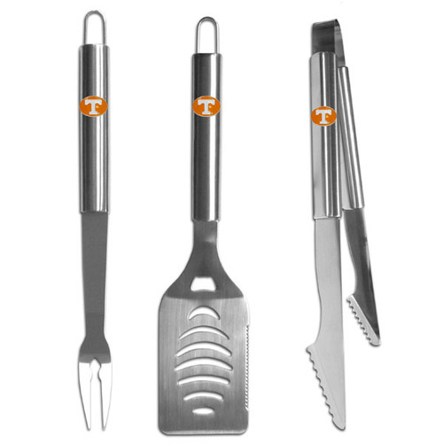 Tennessee Volunteers 3 pc Stainless Steel BBQ Se
