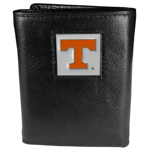 Tennessee Volunteers Deluxe Leather Tri-fold Wallet w/ Gift Box