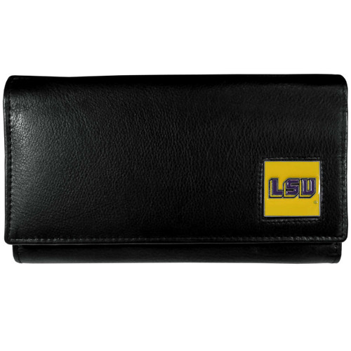 LSU Tigers Leather Women's Wallet